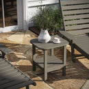 Nellis 2-Tier Adirondack Side Table - All-Weather - Indoor/Outdoor