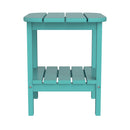 Nellis 2-Tier Adirondack Side Table - All-Weather - Indoor/Outdoor