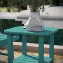 Nellis 2-Tier Adirondack Side Table - All-Weather - Indoor/Outdoor