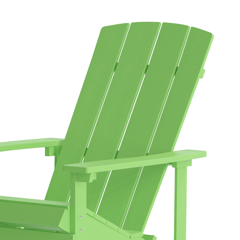 Bayfield All-Weather Poly Resin Faux Wood Adirondack Chair