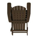 Bayfield Modern Adirondack Chair - All Weather 2 Slat Adirondack Chair - Poly Resin Wood - Stainless Steel Hardware