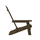 Bayfield Modern Adirondack Chair - All Weather 2 Slat Adirondack Chair - Poly Resin Wood - Stainless Steel Hardware