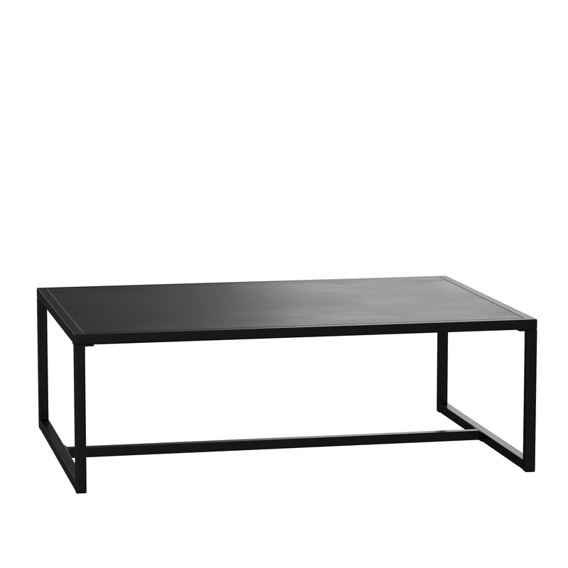 Collier Metal Patio Table with Sled Base for Indoor or Outdoor Use