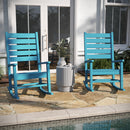 Morrison Set of 2 Rocking Chairs with - All-Weather - Indoor/Outdoor