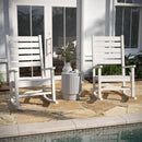 Morrison Set of 2 Rocking Chairs with - All-Weather - Indoor/Outdoor