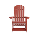 Marietta All-Weather Poly Resin Faux Wood Adirondack Chair - Set of 2