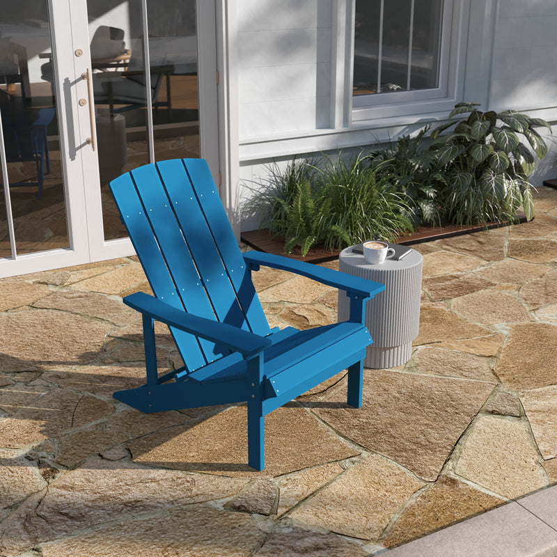 Charlestown All-Weather Poly Resin Wood Adirondack Chair