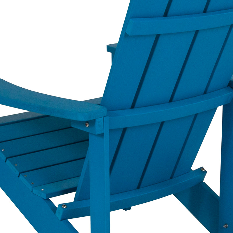 Charlestown All-Weather Poly Resin Wood Adirondack Chair