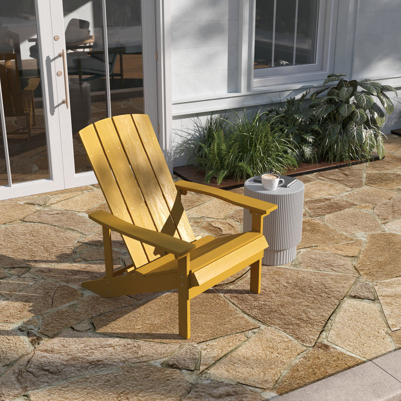 Charlestown All-Weather Poly Resin Wood Adirondack Chair