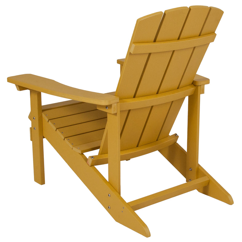 Charlestown All-Weather Poly Resin Wood Adirondack Chair