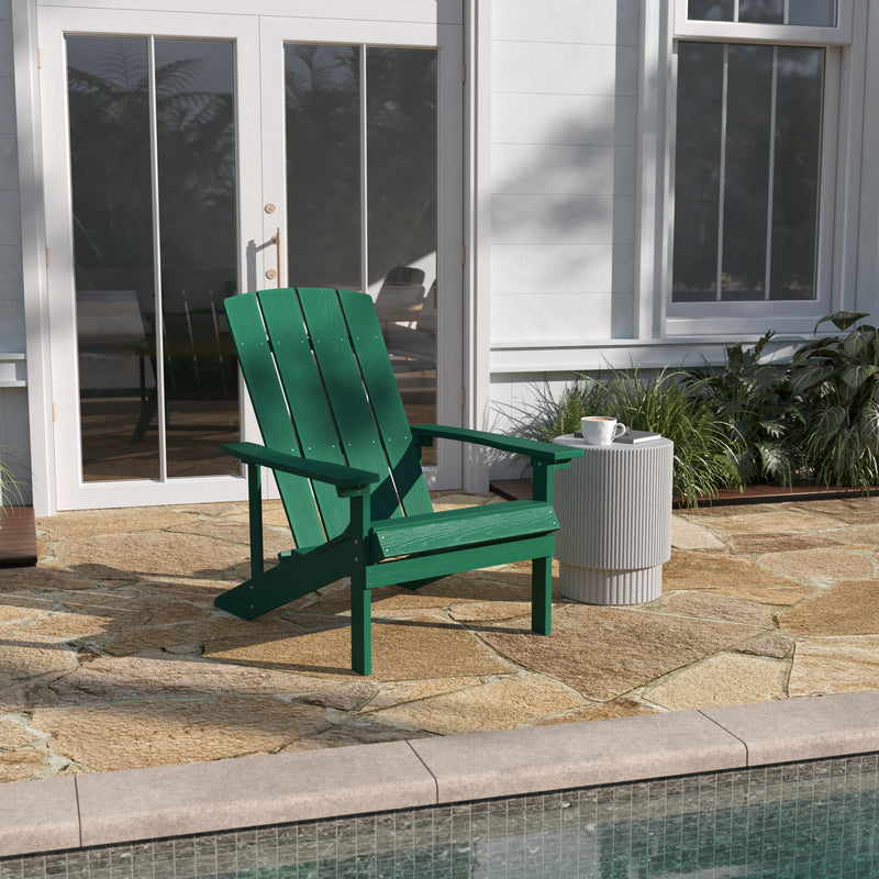 Charlestown All-Weather Poly Resin Wood Adirondack Chair