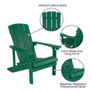 Charlestown All-Weather Poly Resin Wood Adirondack Chair