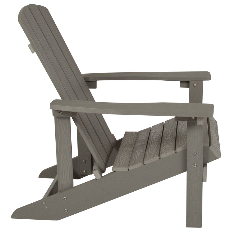 Charlestown All-Weather Poly Resin Wood Adirondack Chair