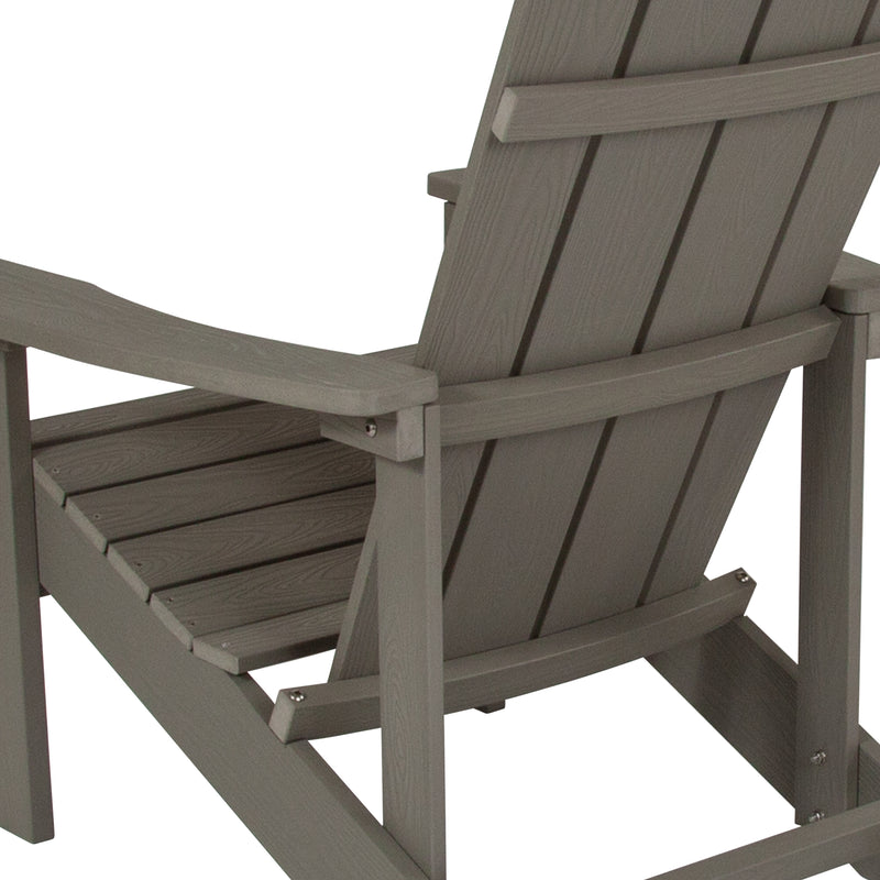 Charlestown All-Weather Poly Resin Wood Adirondack Chair