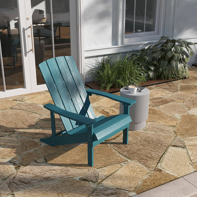 Charlestown All-Weather Poly Resin Wood Adirondack Chair