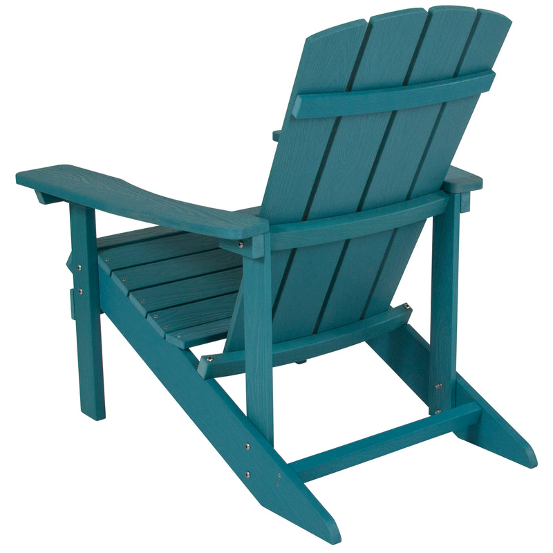 Charlestown All-Weather Poly Resin Wood Adirondack Chair