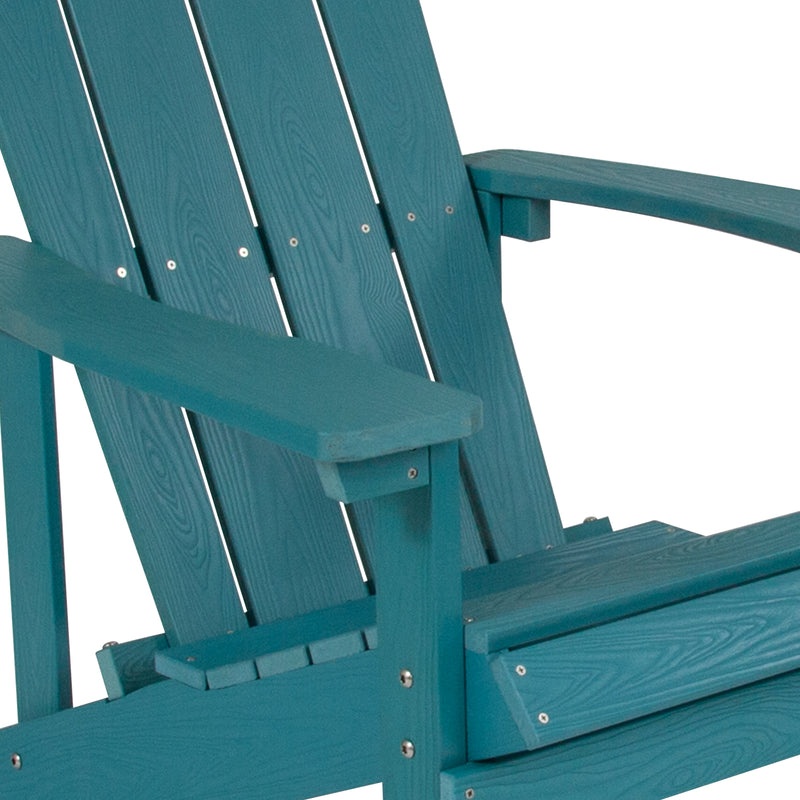 Charlestown All-Weather Poly Resin Wood Adirondack Chair