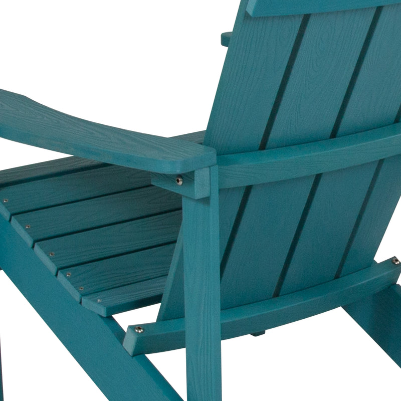 Charlestown All-Weather Poly Resin Wood Adirondack Chair