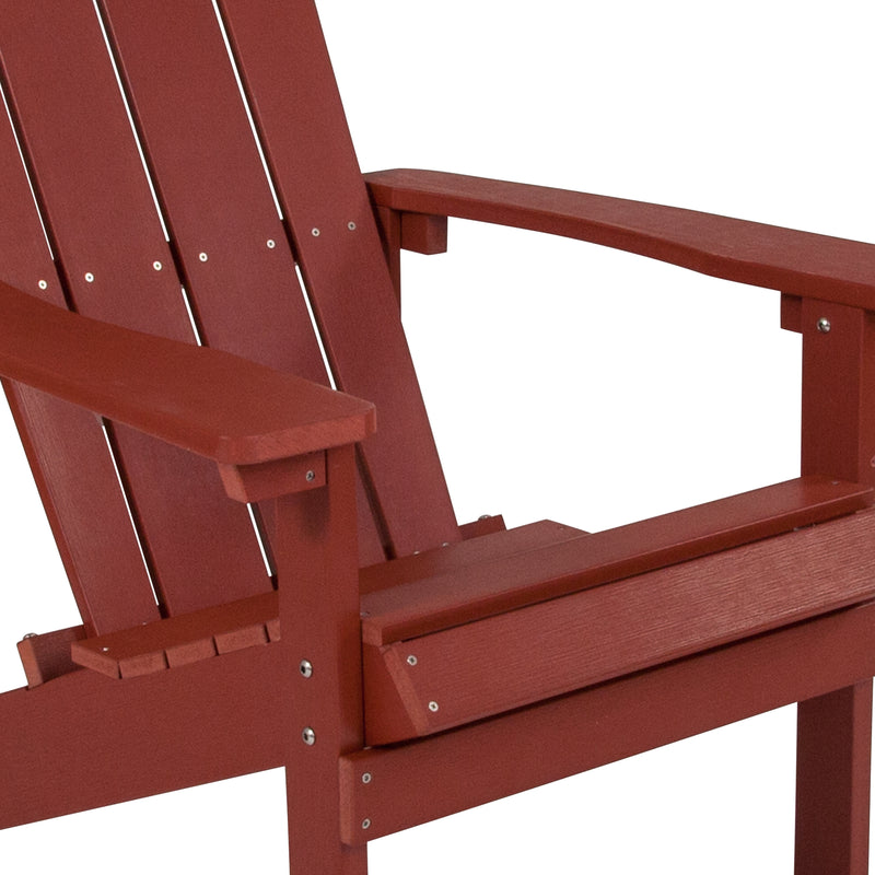 Charlestown All-Weather Poly Resin Wood Adirondack Chair