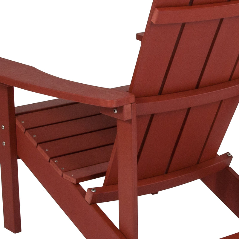 Charlestown All-Weather Poly Resin Wood Adirondack Chair