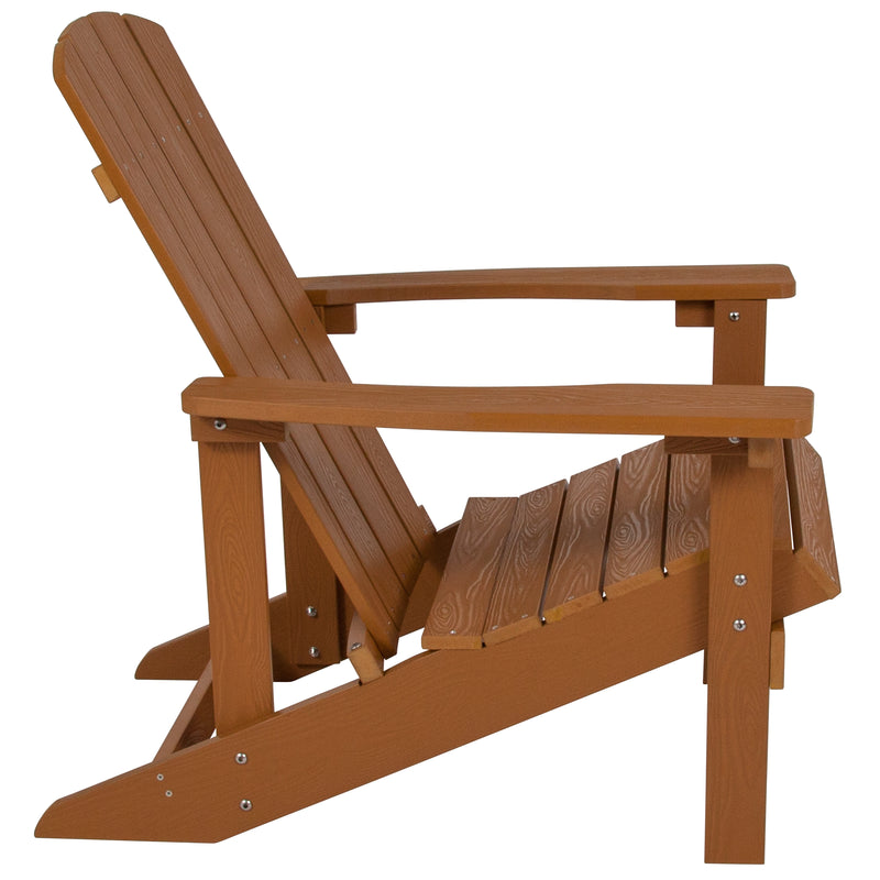 Charlestown All-Weather Poly Resin Wood Adirondack Chair