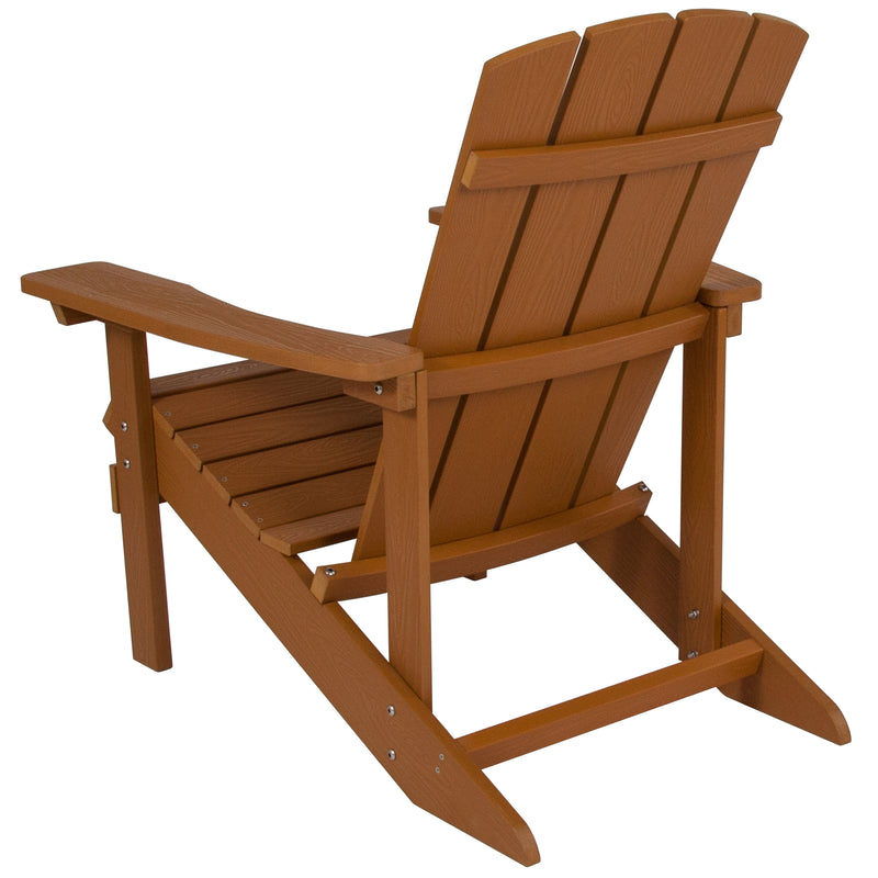 Charlestown All-Weather Poly Resin Wood Adirondack Chair