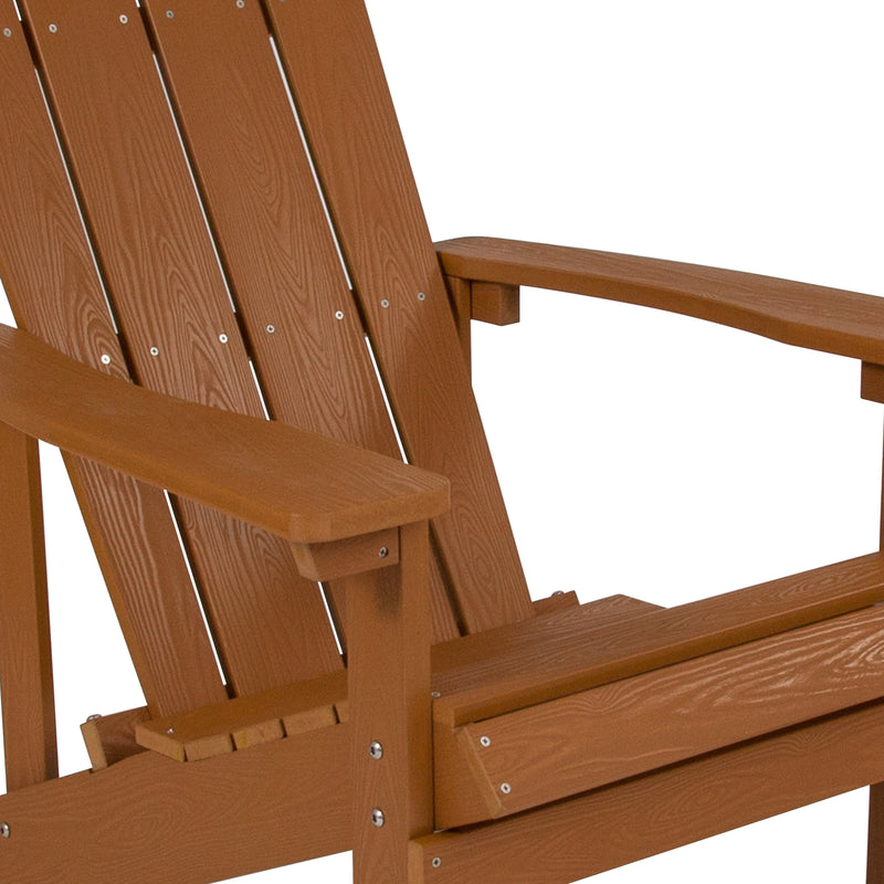 Charlestown All-Weather Poly Resin Wood Adirondack Chair