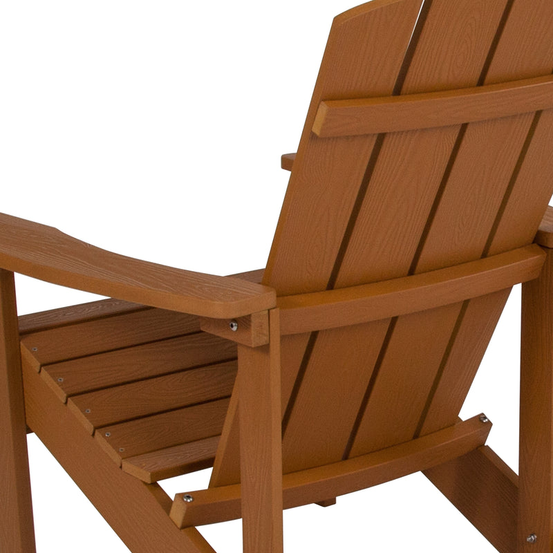 Charlestown All-Weather Poly Resin Wood Adirondack Chair