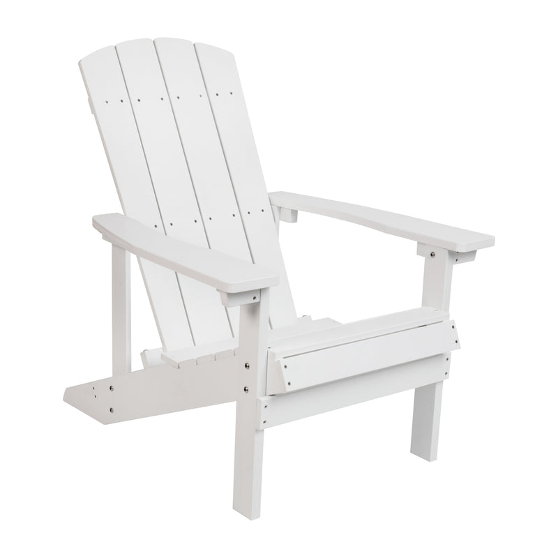 Charlestown All-Weather Poly Resin Indoor/Outdoor Folding Adirondack Chair