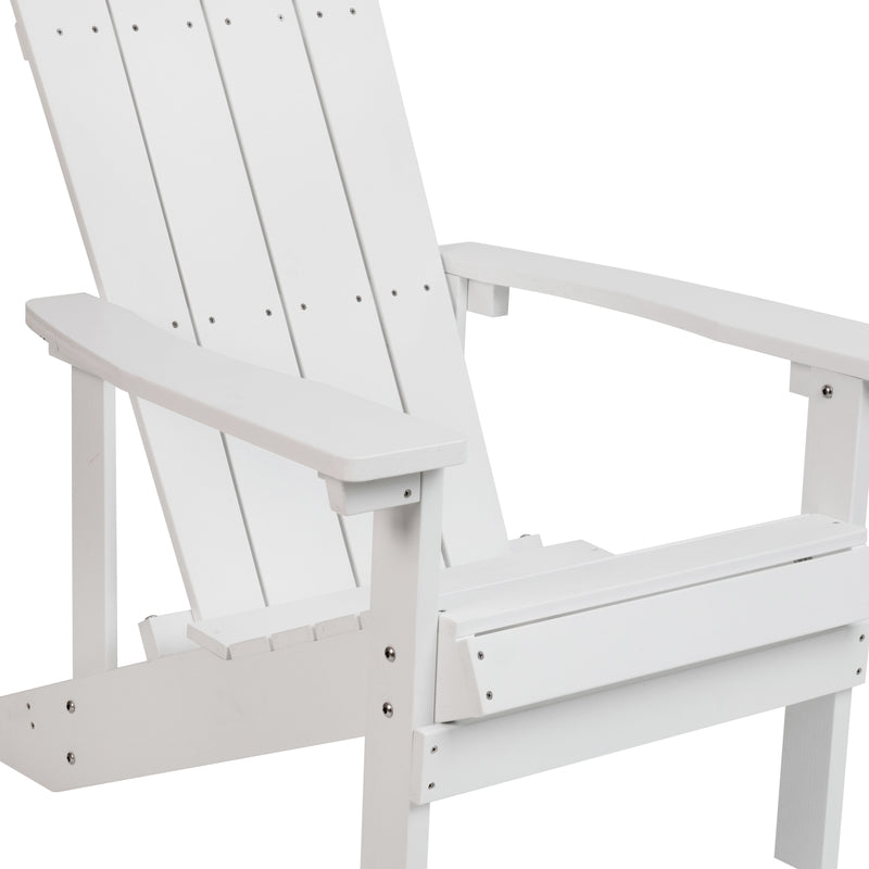 Charlestown All-Weather Poly Resin Indoor/Outdoor Folding Adirondack Chair