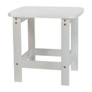 Charlestown All-Weather Poly Resin Wood Adirondack Side Table