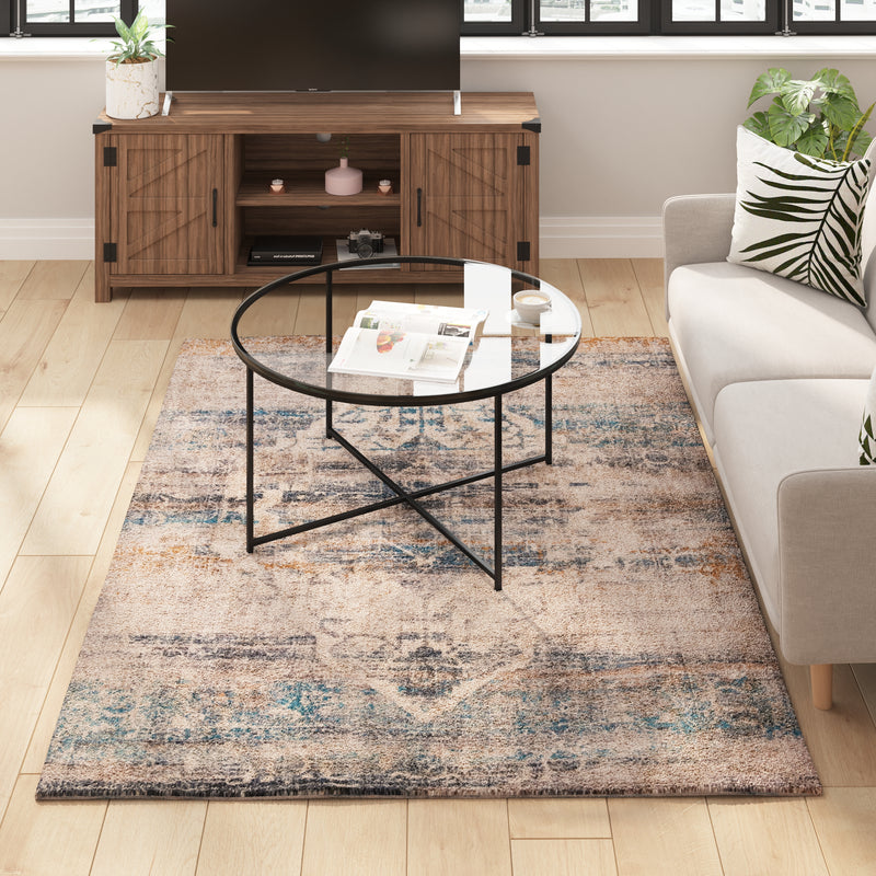 Lorne Traditional Artisan Style Area Rug