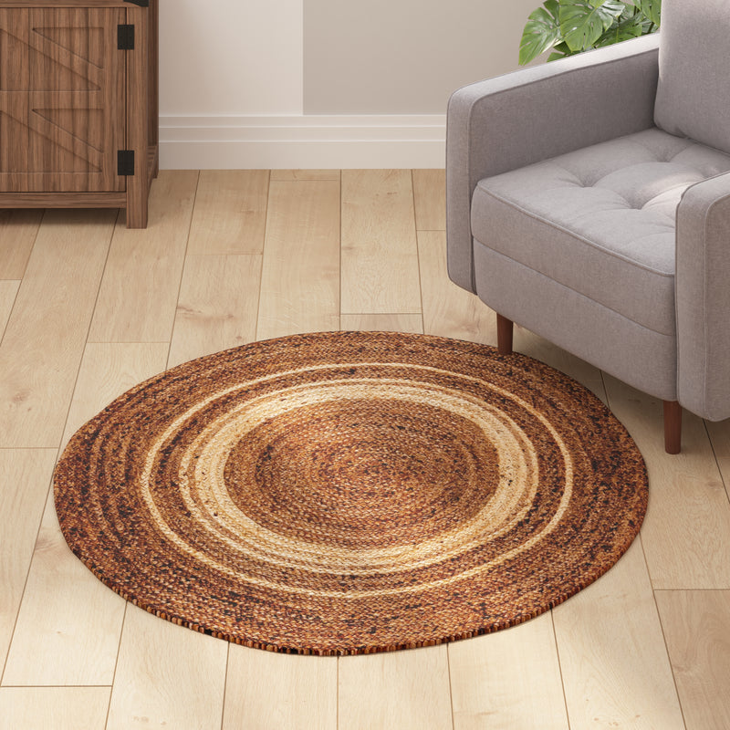 Prima Natural Fiber Jute Area Rug