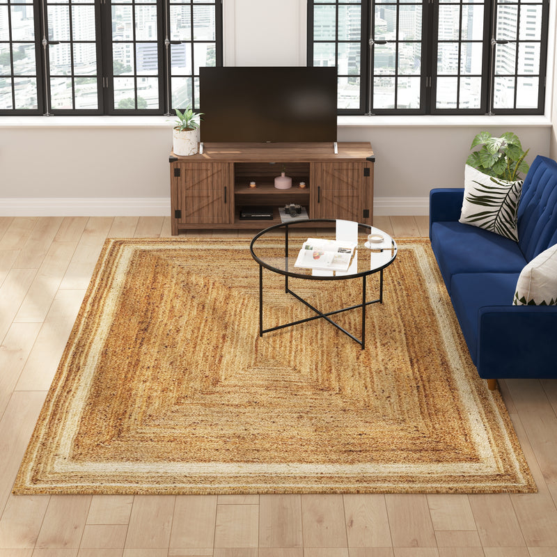 Prima Natural Fiber Jute Area Rug