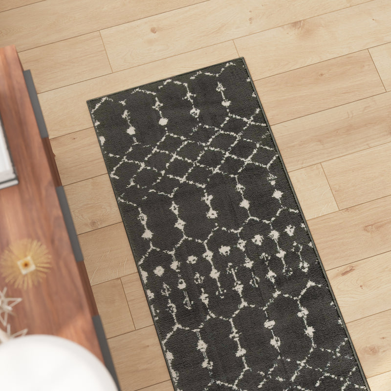 Beth Geometric Bohemian Low Pile Rug