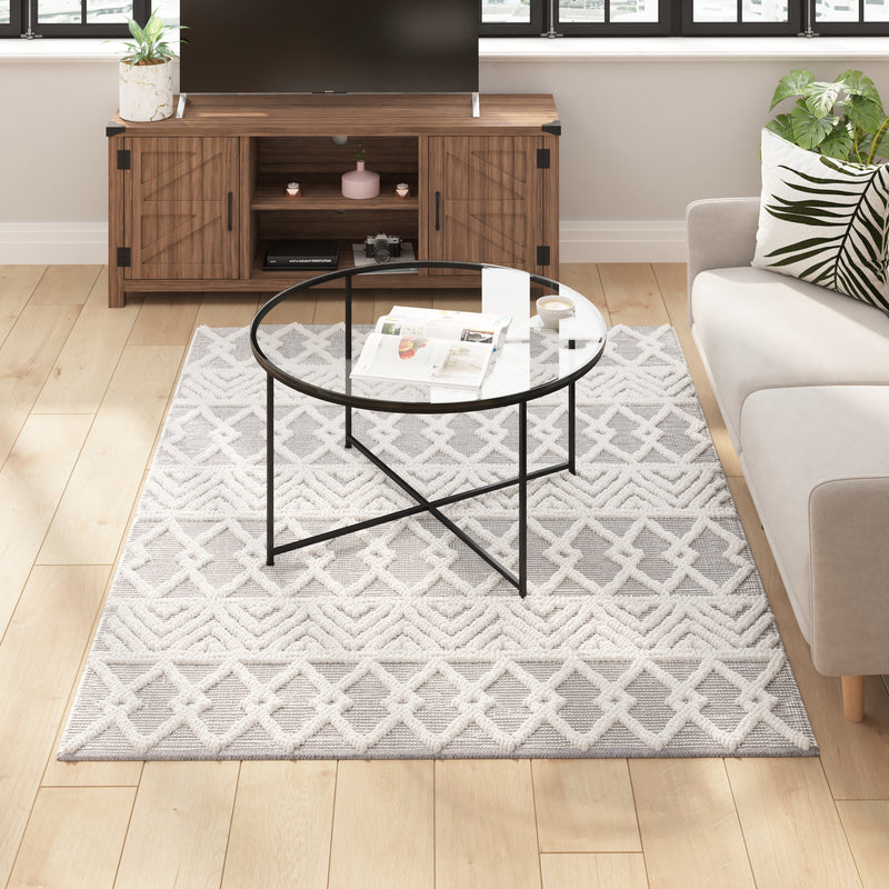 Deanna Indoor Geometric Area Rug