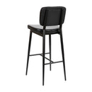 Verta Contoured Faux Leather Bar Stools