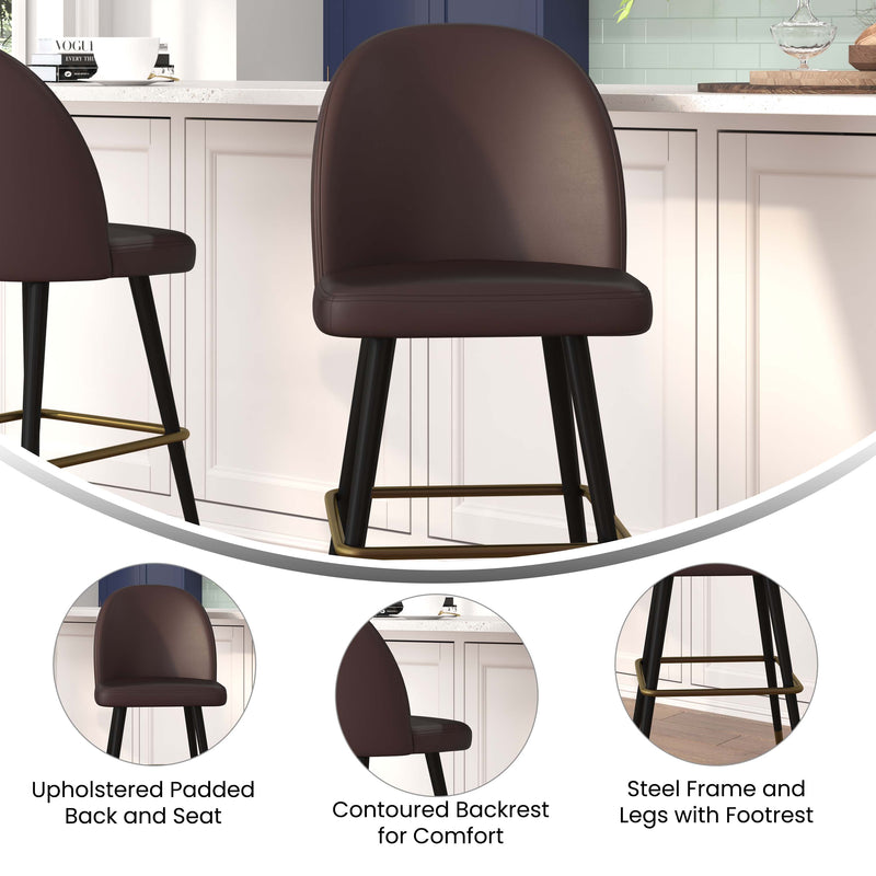 Alita Upholstered Bar Stools