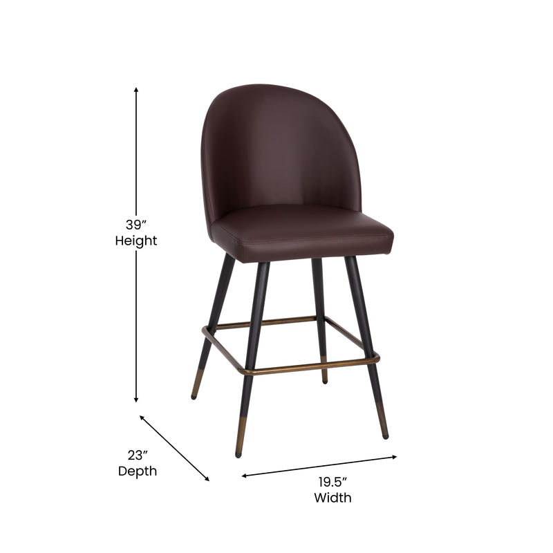 Alita Upholstered Counter Stools