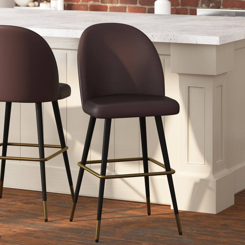 Alita Upholstered Counter Stools