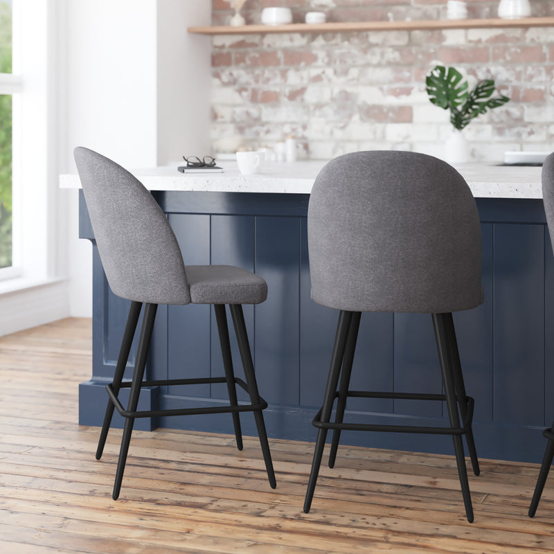 Alita Upholstered Counter Stools