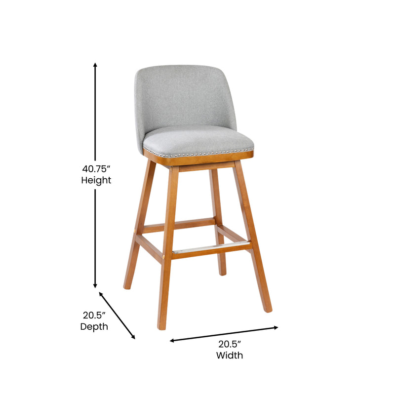 Alita Upholstered Bar Stools