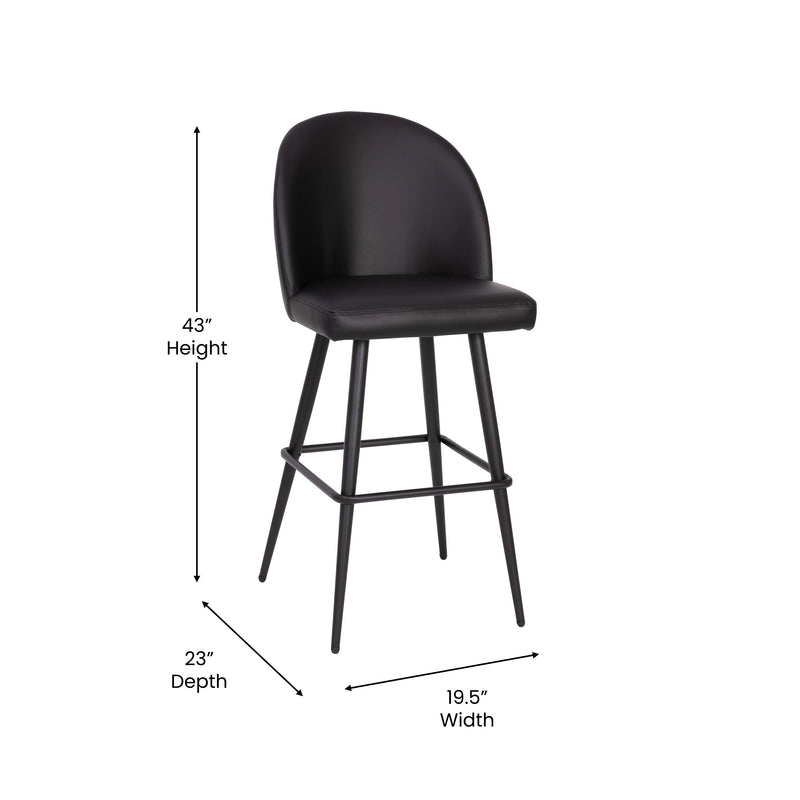 Alita Upholstered Bar Stools