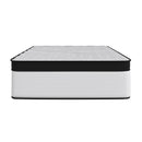 Oriana 12" CertiPUR-US Certified Hybrid Pocket Spring Mattress in a Box with an Extra Firm Feel for Durable Support