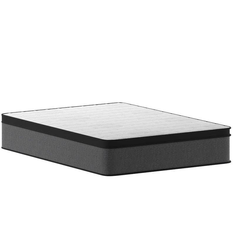 Oriana 13" CertiPUR-US Certified Euro Top Hybrid Pocket Spring Mattress in a Box for Supportive Pressure Relief