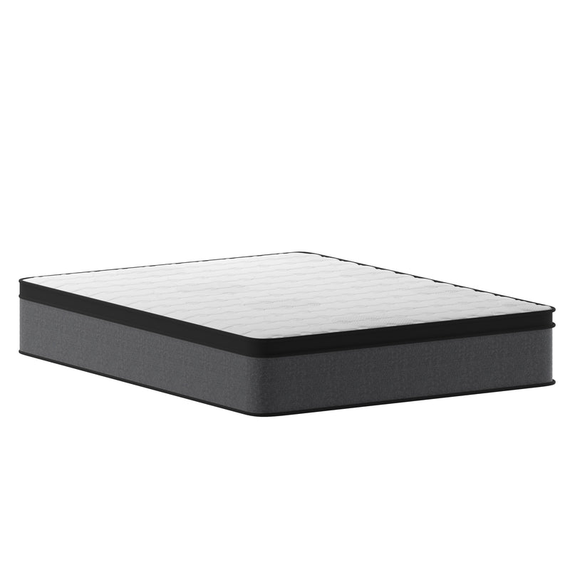 Oriana 13" CertiPUR-US Certified Euro Top Hybrid Pocket Spring Mattress in a Box for Supportive Pressure Relief