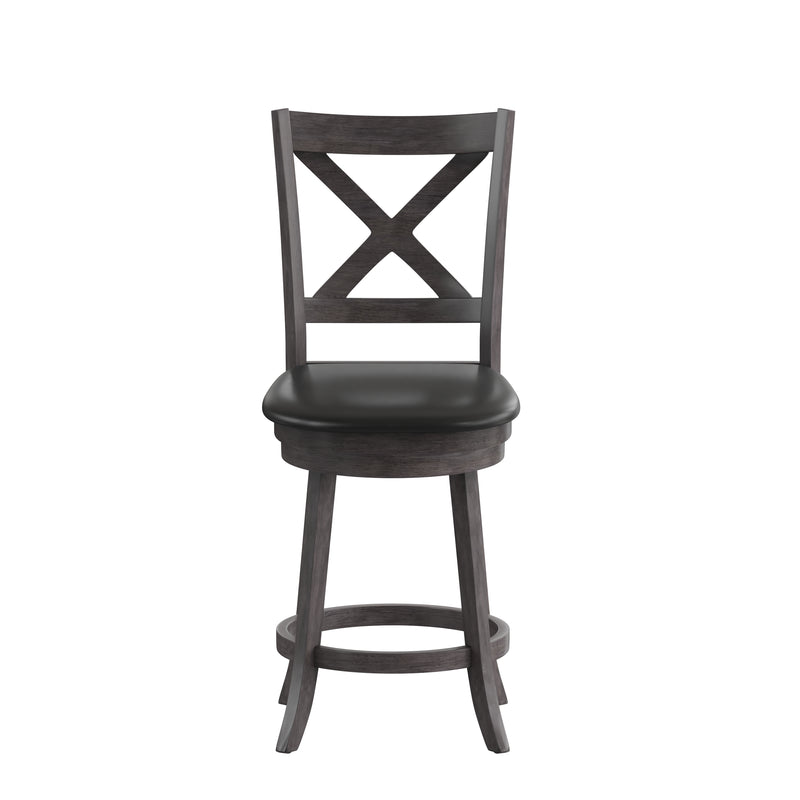 Francis Classic Wooden Swivel Counter Stool