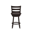 Laurel Wooden Swivel Ladderback Counter Stool