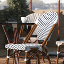 Neave Indoor/Outdoor Stackable French Bistro Chairs, Set of 2