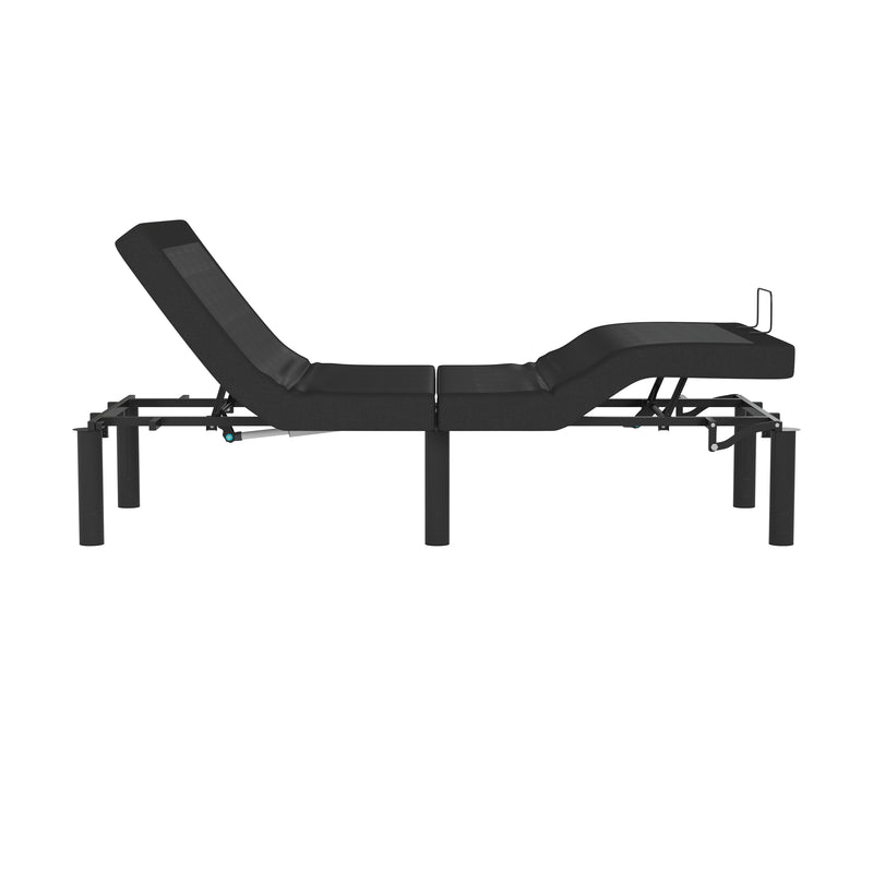 Bailey Adjustable Bed Base with Wireless Remote, Three Leg Heights, & Independent Head/Foot Incline